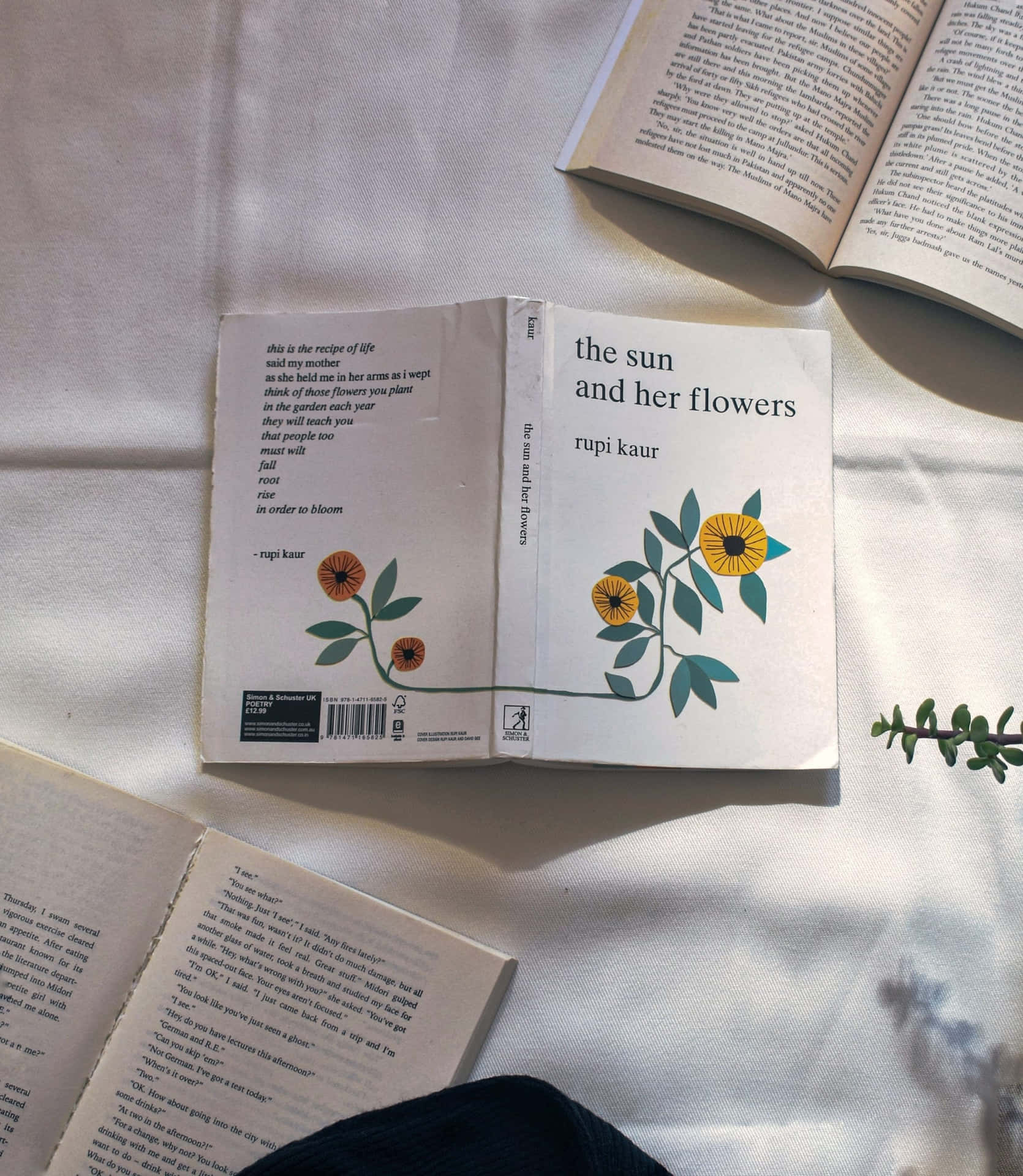 A Book With Flowers On It