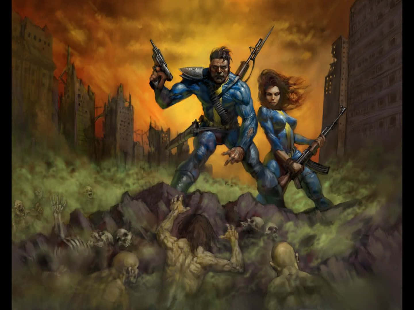 The Cover Of The Game 'exterminator'
