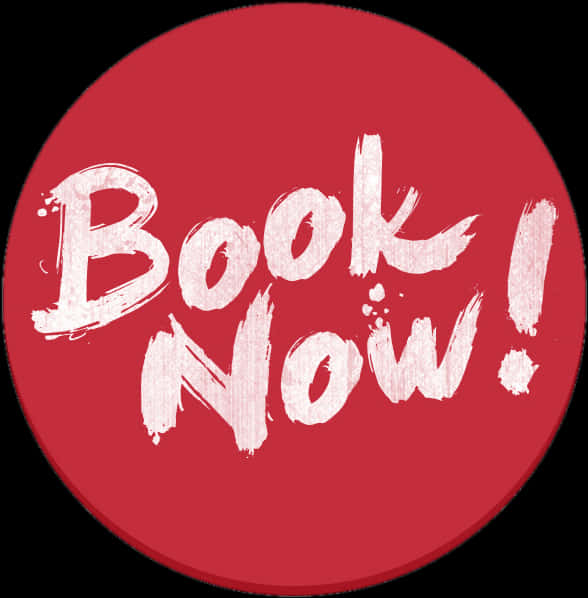 Book Now Button Red Background PNG