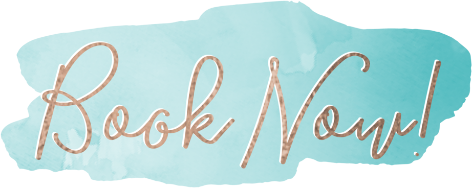 Book Now Button Watercolor Style PNG