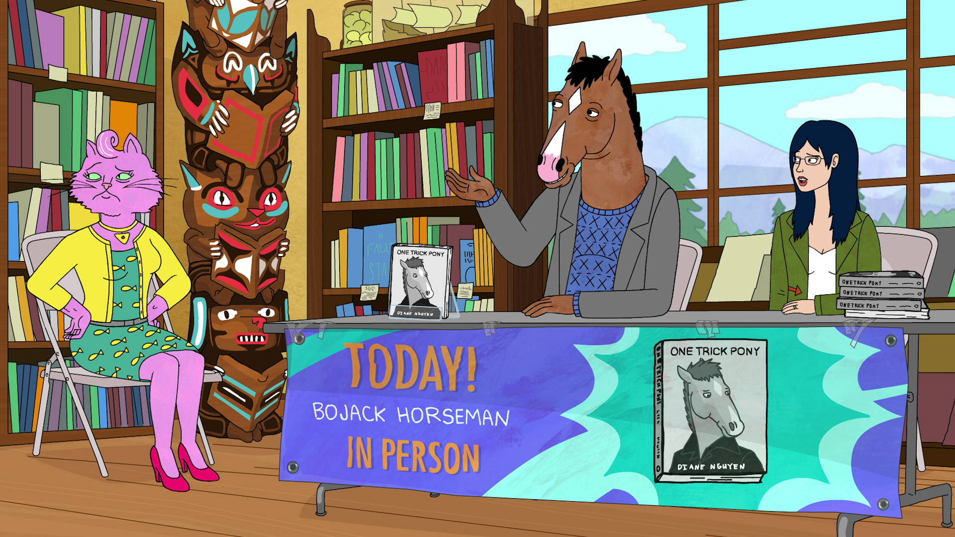 Book Signing Bojack Horseman