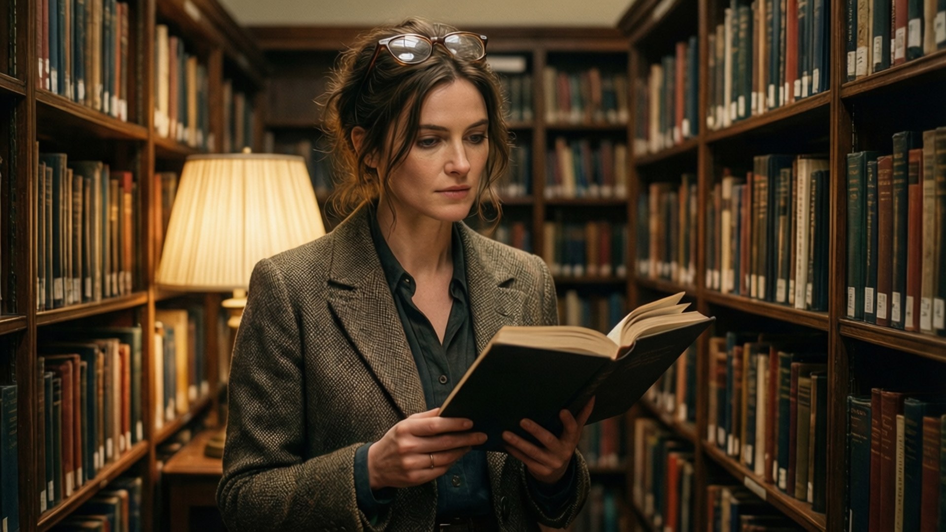 Bookish Chic Wallpaper