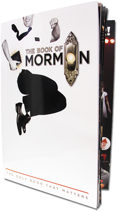 Bookof Mormon Musical Playbill PNG