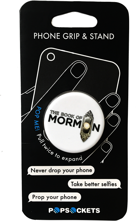 Bookof Mormon Pop Socket Packaging PNG