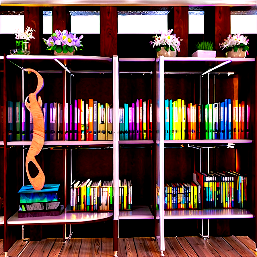 Bookshelf Arrangement Ideas Png 06262024 PNG