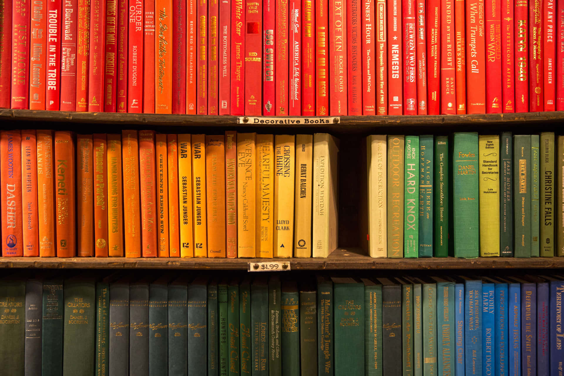 A Shelf Of Books
