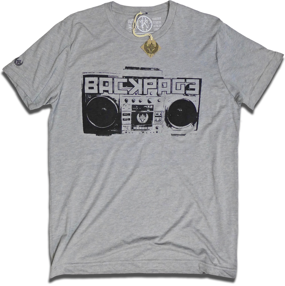 Boombox Graphic T Shirt PNG