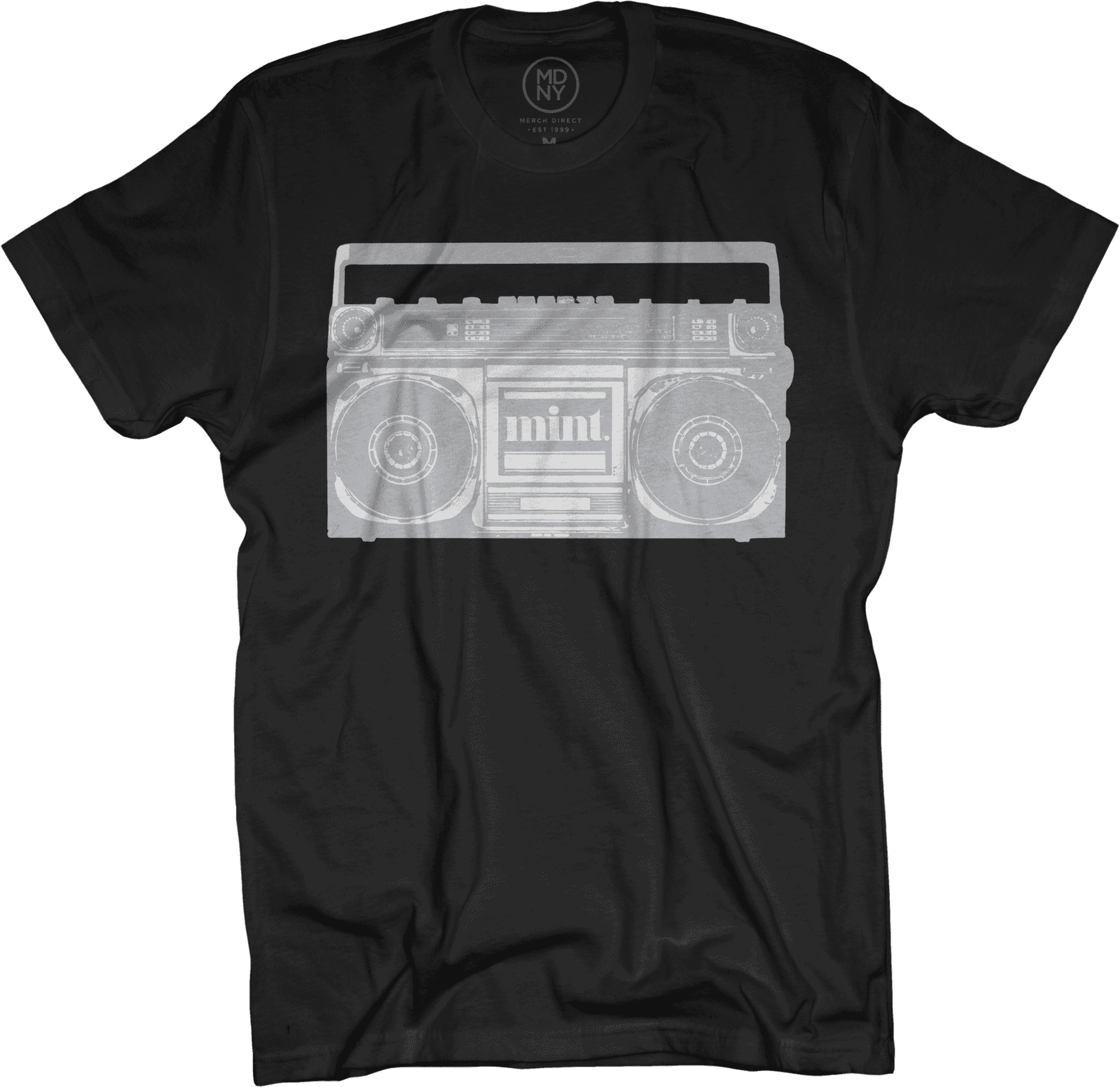 Boombox Graphic T Shirt Design PNG