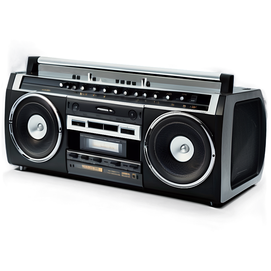 Boombox Retro Stereo Png Coo23 PNG
