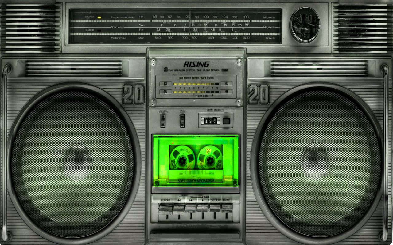 Download Turn up the volume with this classic boombox Wallpaper   Wallpaperscom