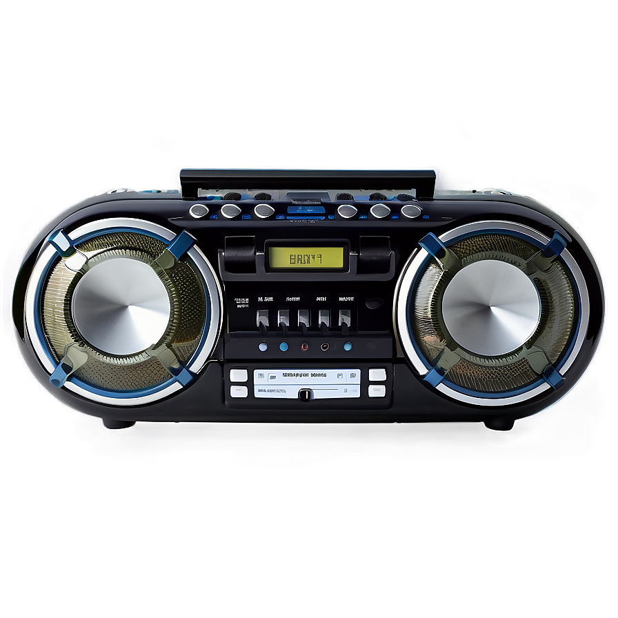 Boombox With Cd Player Png Hxj92 PNG