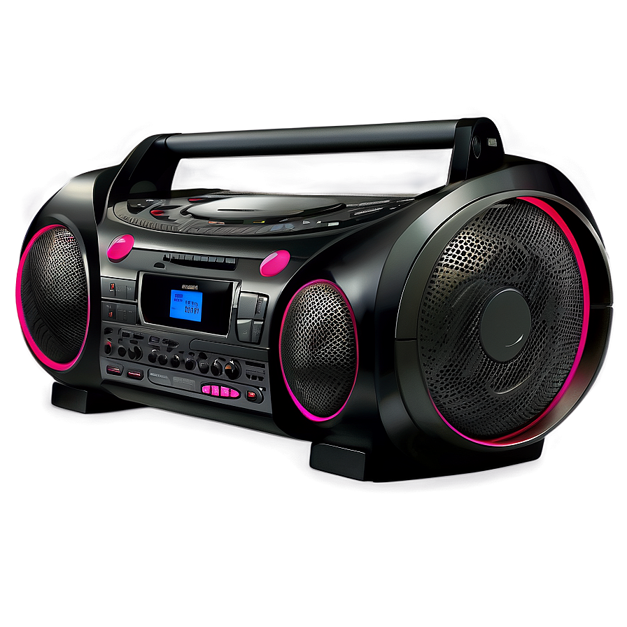 Boombox With Cd Player Png Ypk92 PNG