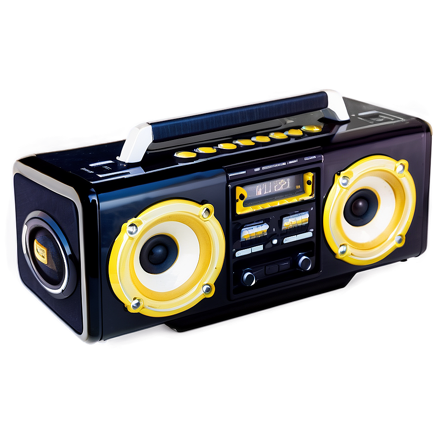 Boombox With Speakers Png 05242024 PNG