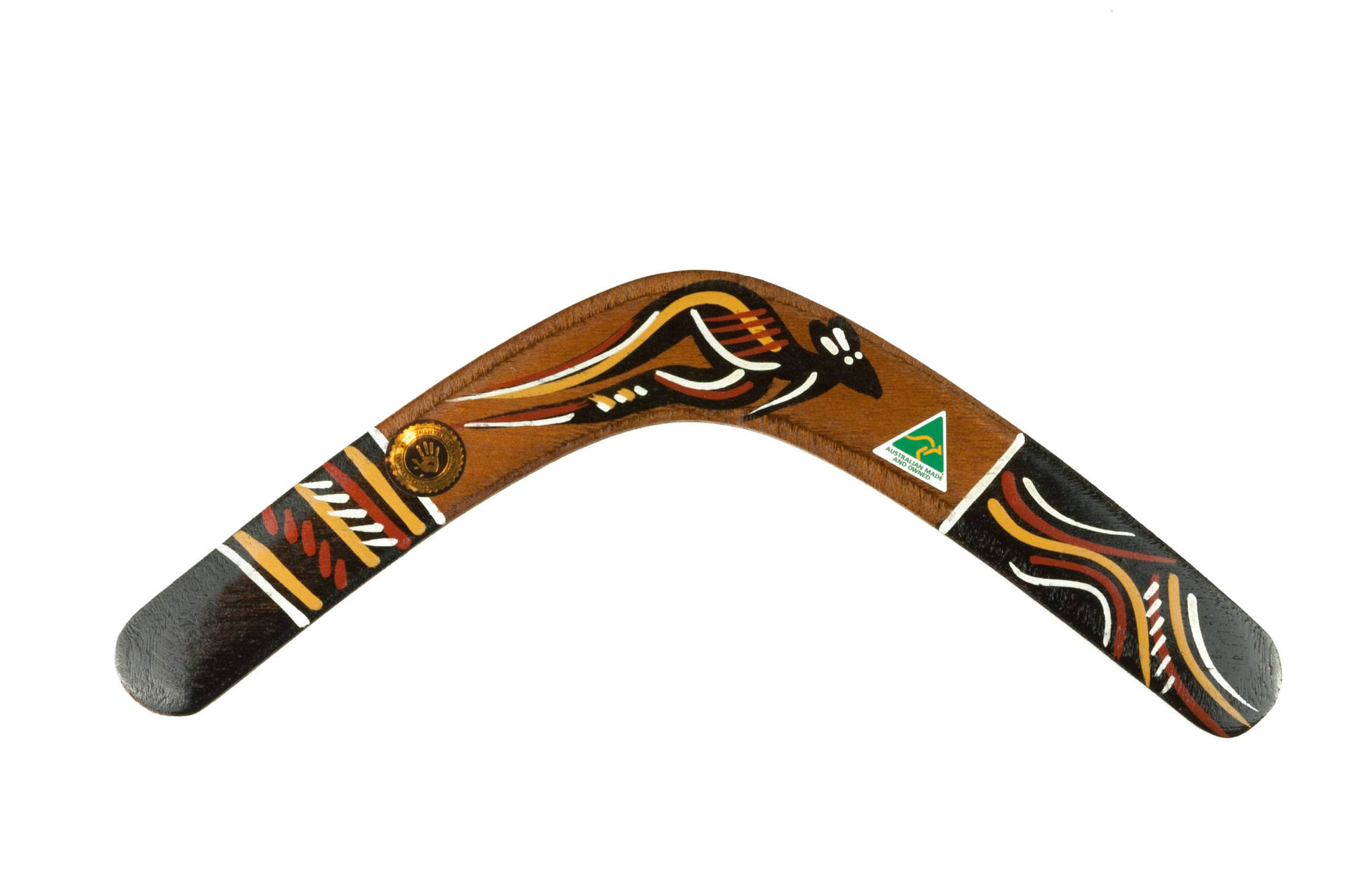 Boomerang With Paintings Wallpaper