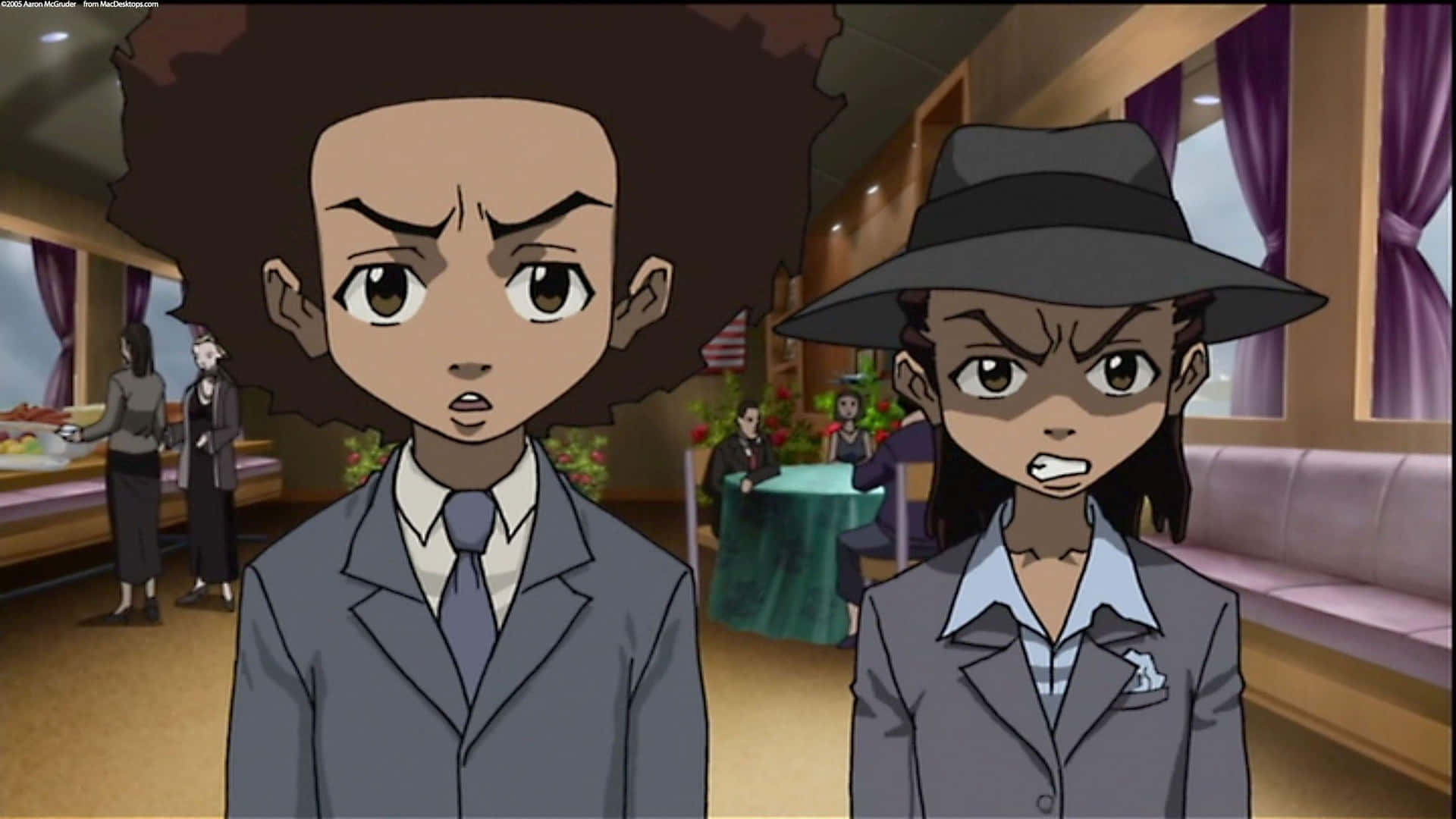 Get ready for the craziest adventures with the Boondocks Gang!
