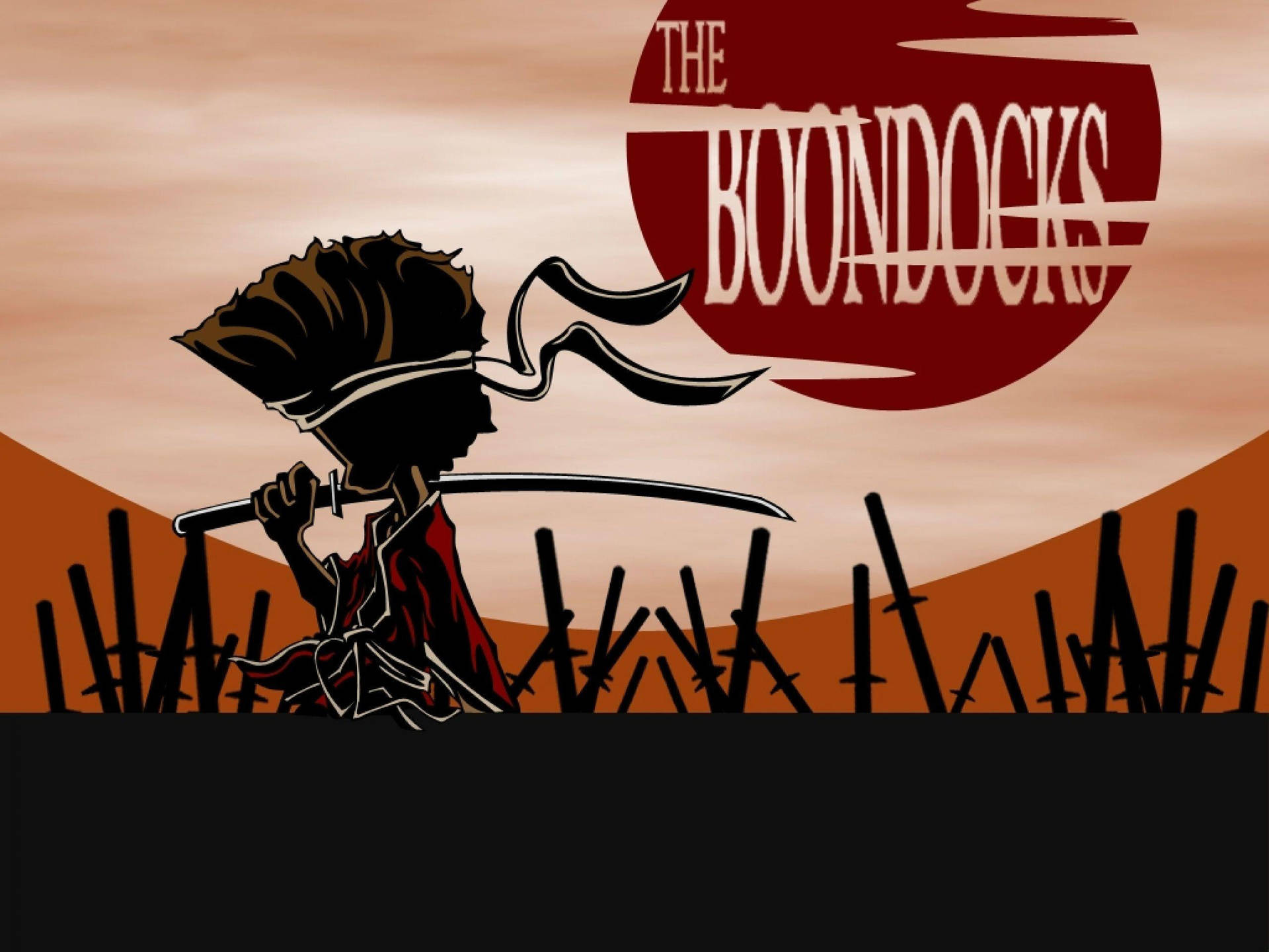 Boondocks Blind Samurai Background
