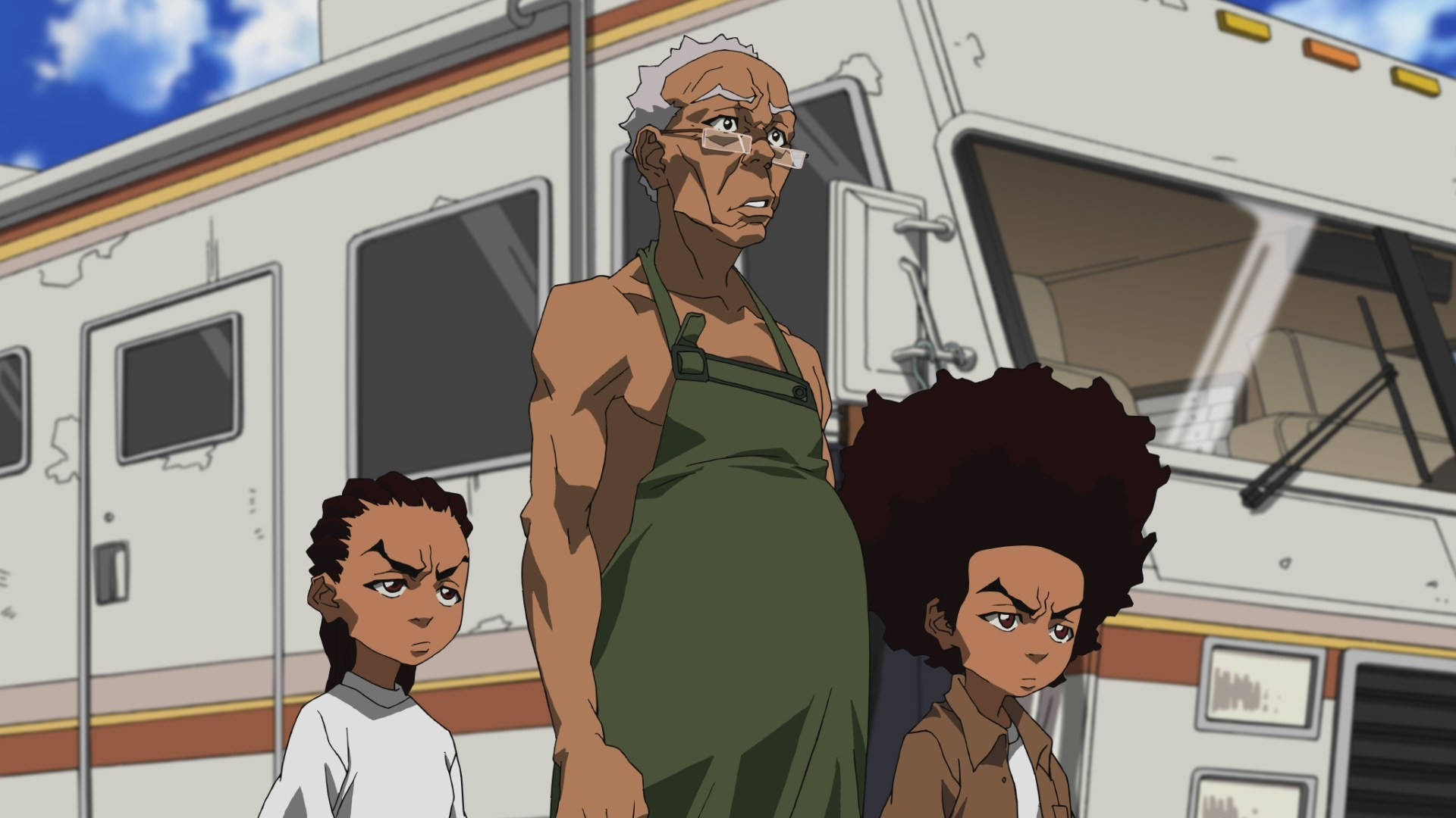 Boondocks Family With Rv Picture