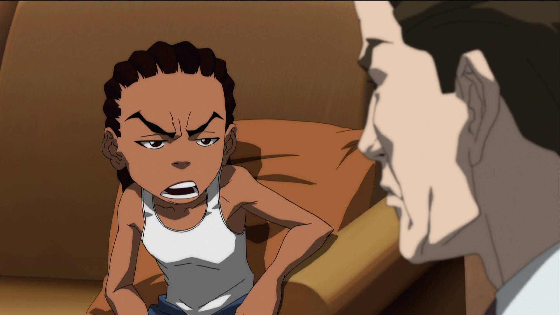 Boondocks Riley Arguing Picture