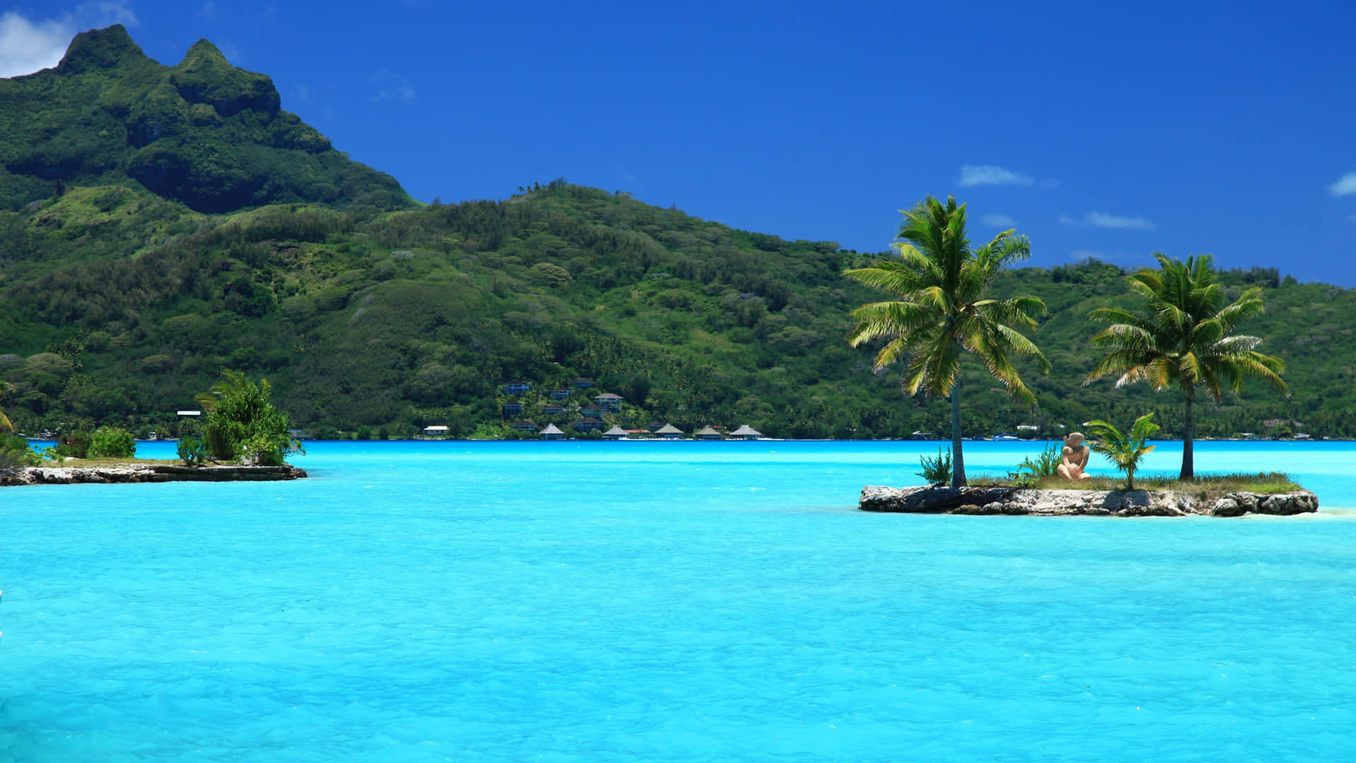 "Behold the beauty of Bora Bora"