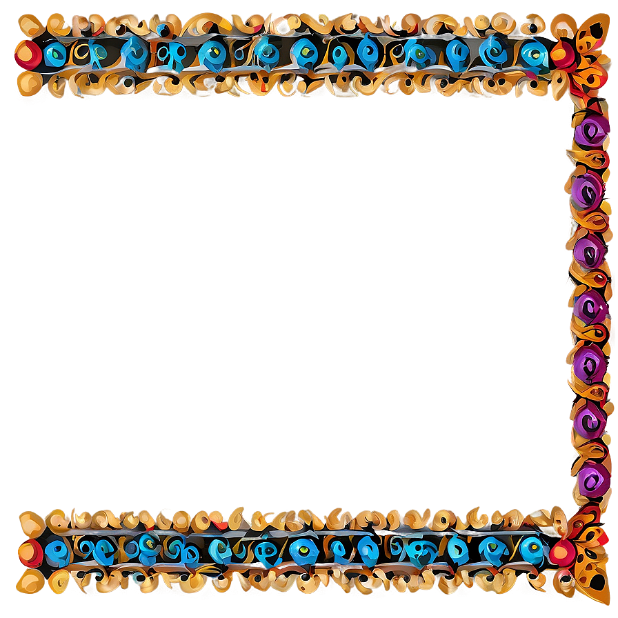 Border Decorative Line Png Vvk70 PNG
