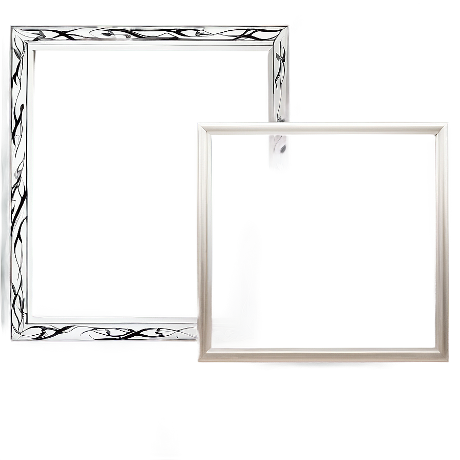 Border Frame Design Png 06262024 PNG