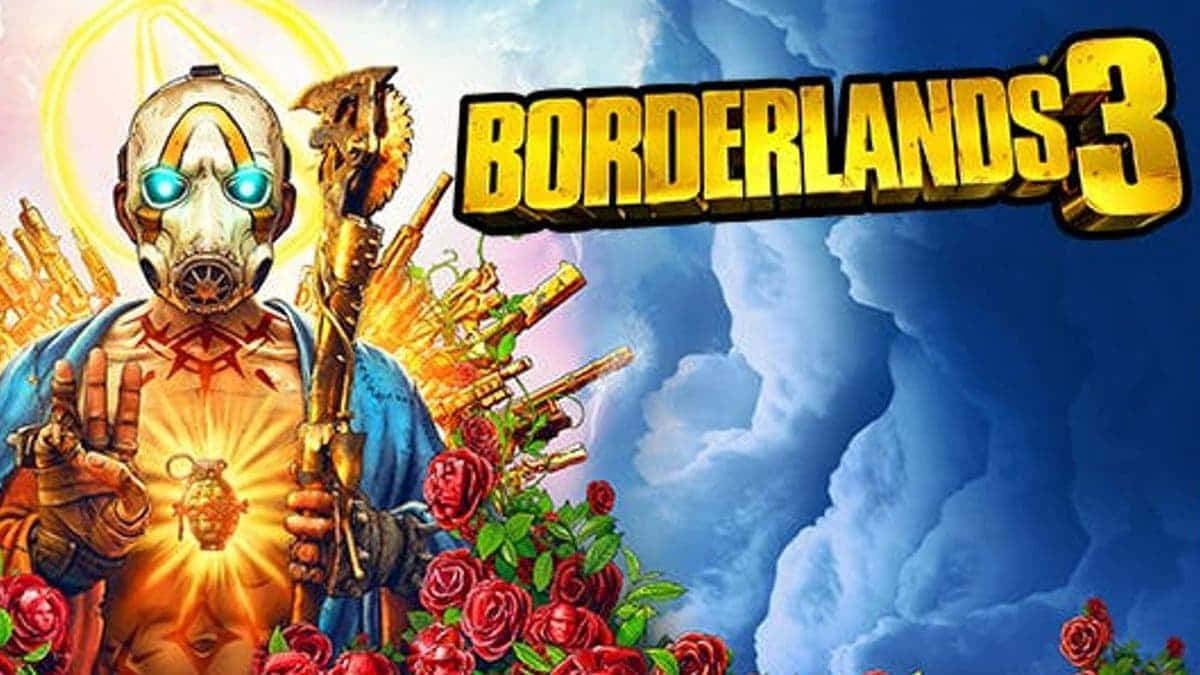 The Unforgettable Borderlands Characters Ready for Action Wallpaper