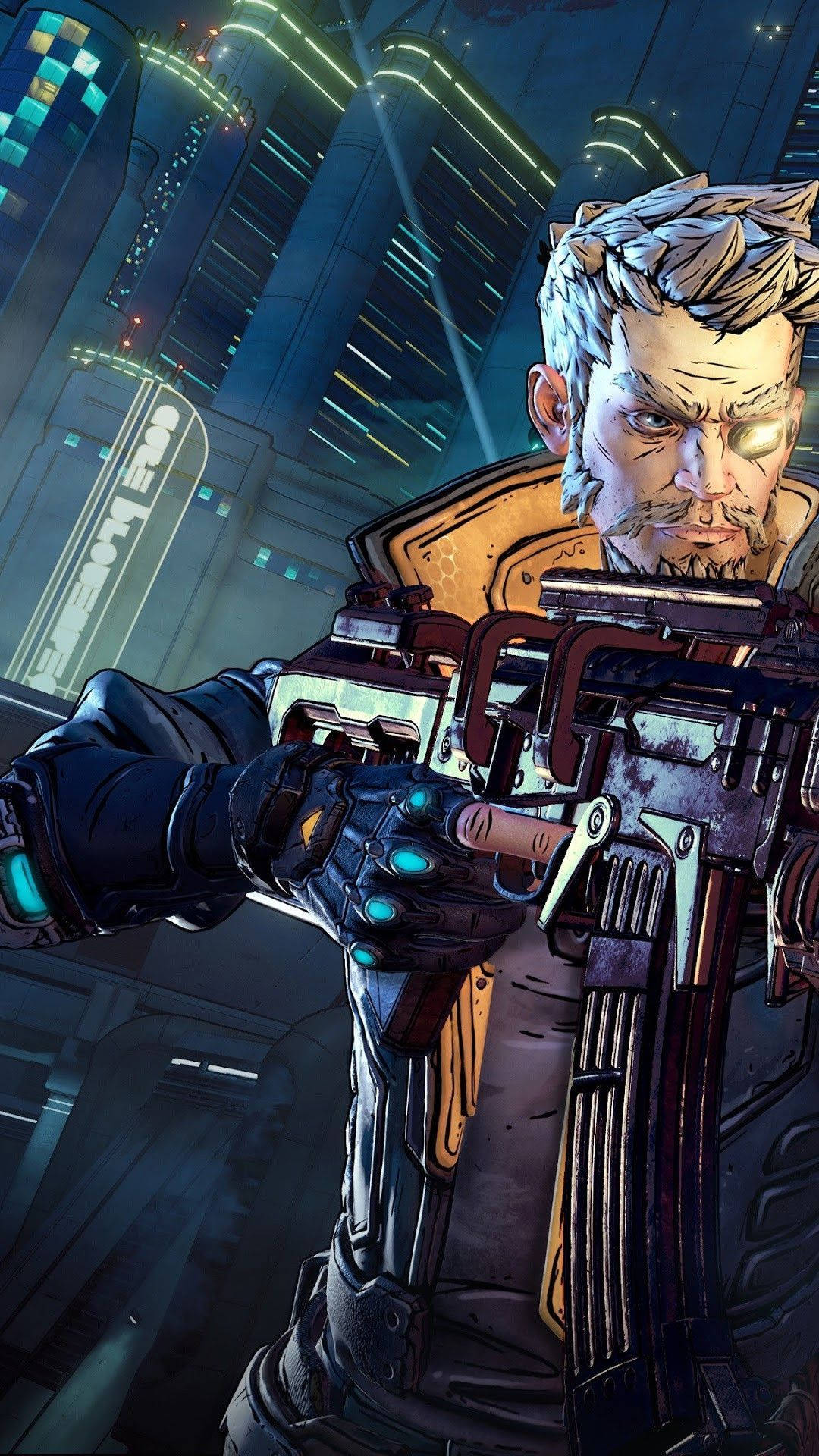 Enjoy the Adventure of Borderlands Anywhere on Your Iphone Wallpaper