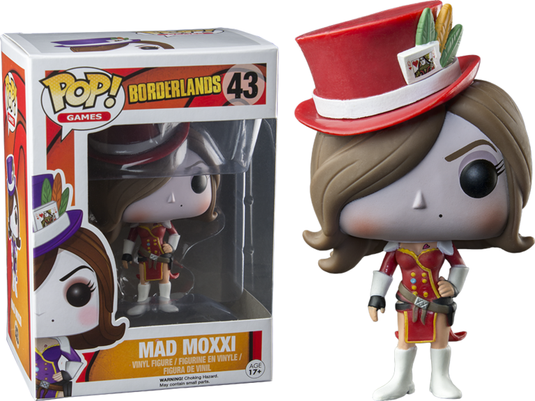 Borderlands Mad Moxxi Funko Pop PNG