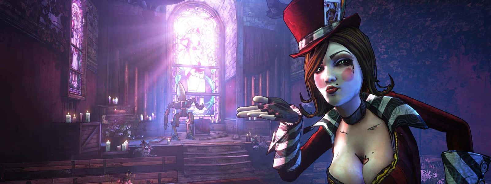 Adegan Bar Mad Moxxi Borderlands2 Wallpaper