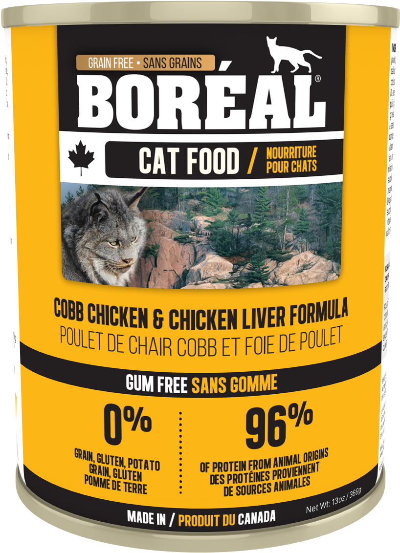 Boreal Cat Food Can Image PNG