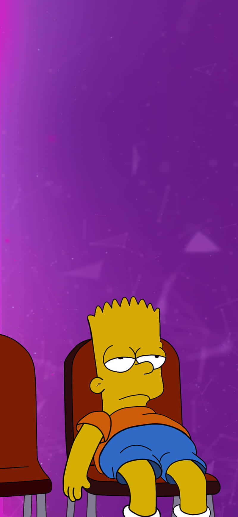 Bored Bart Simpson Wallpaper