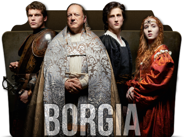 Borgia T V Series Cast Promotional Photo PNG