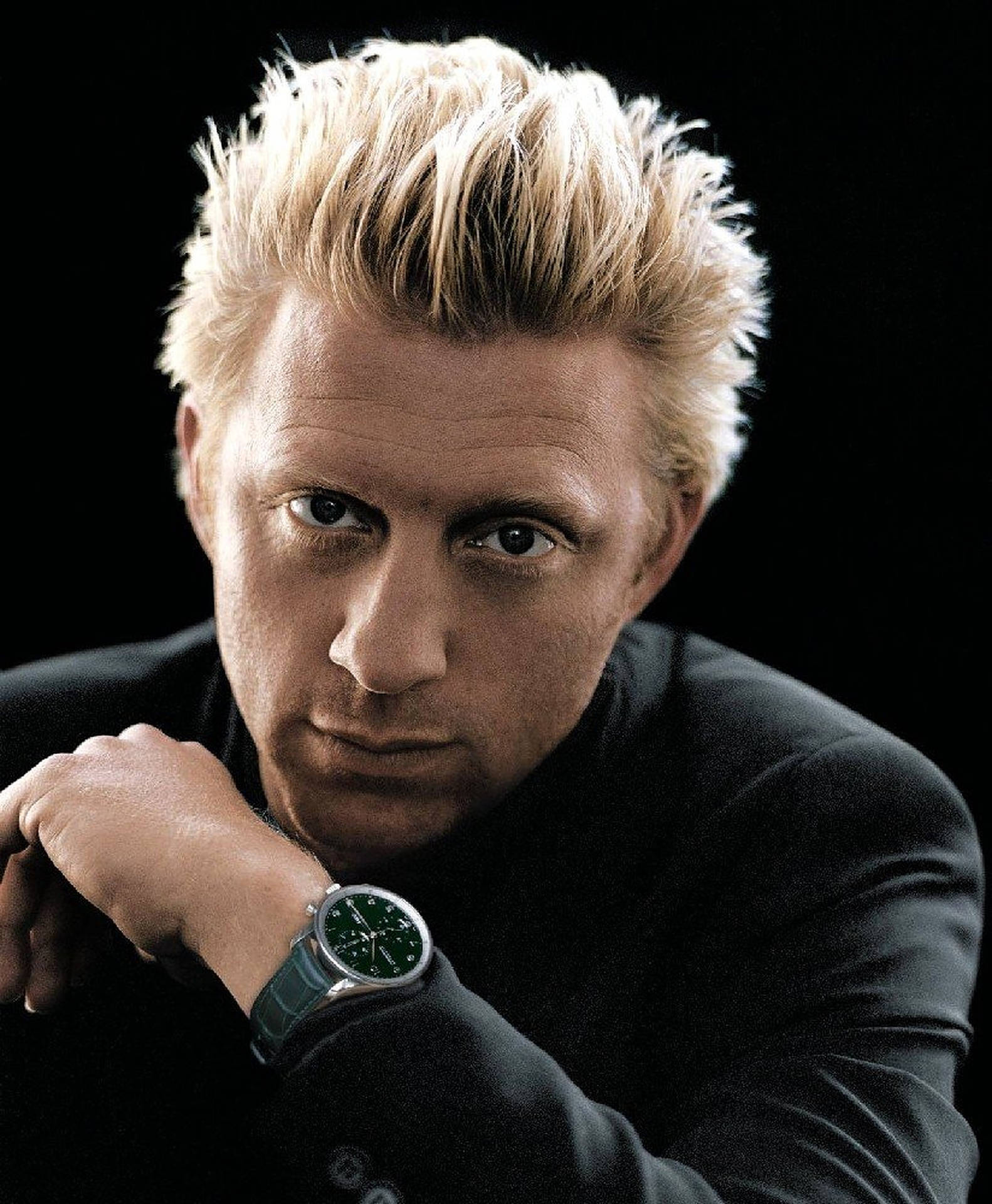 Boris Becker Blonde Hår Wallpaper