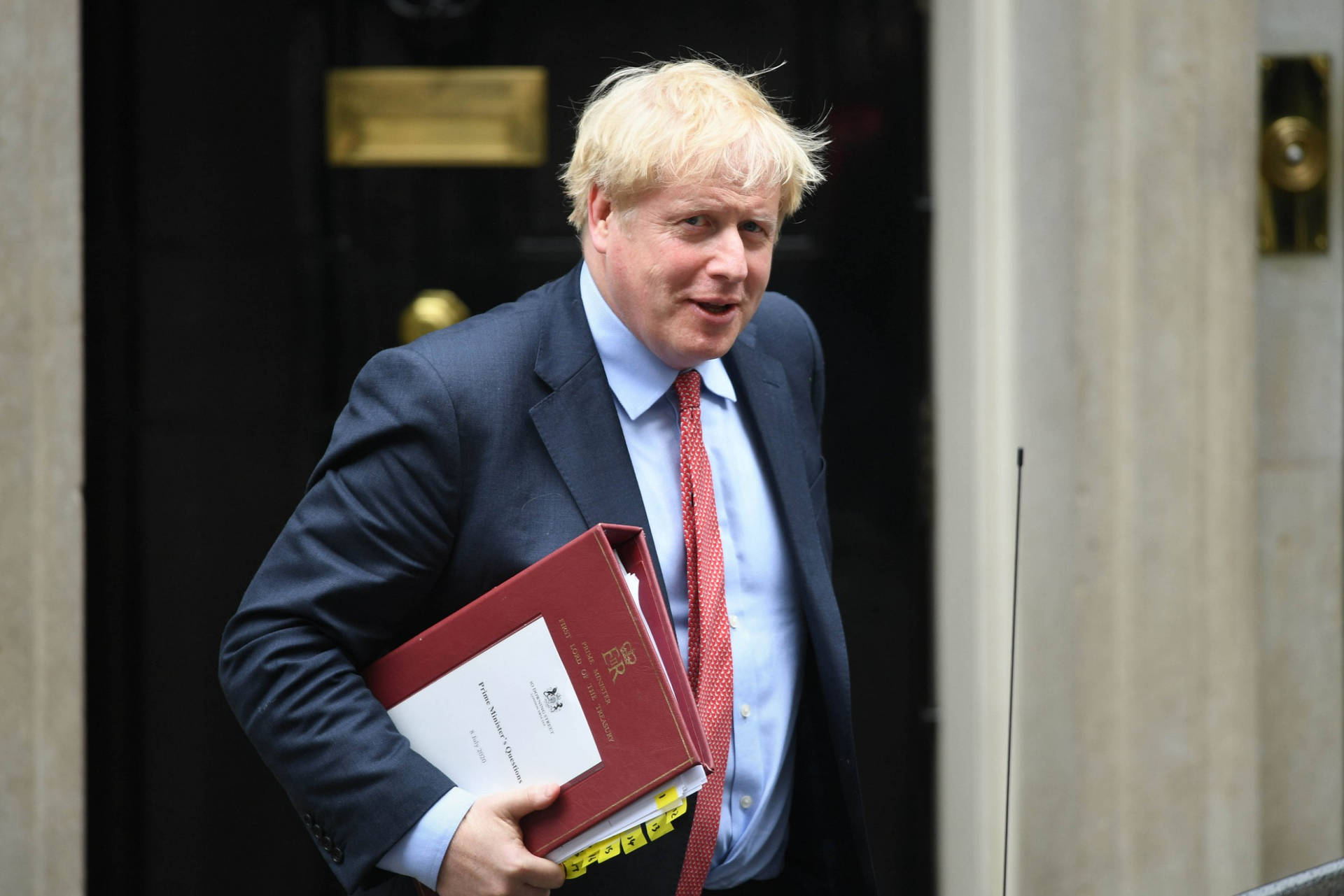 Boris Johnson Notes And Documents Wallpaper