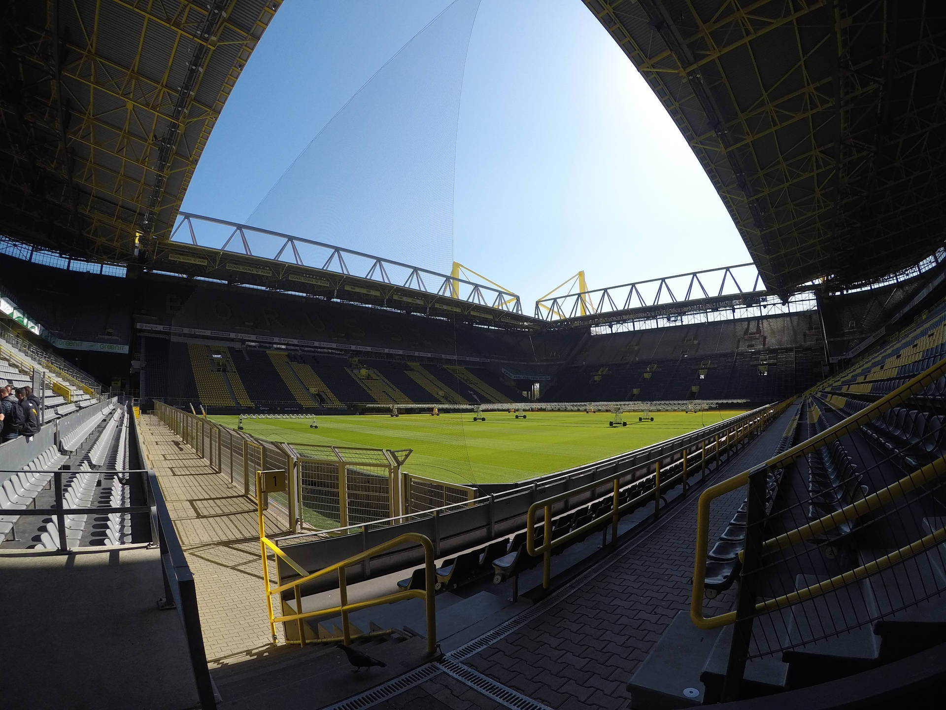 Borussia Dortmund Stadium Wideshot Wallpaper