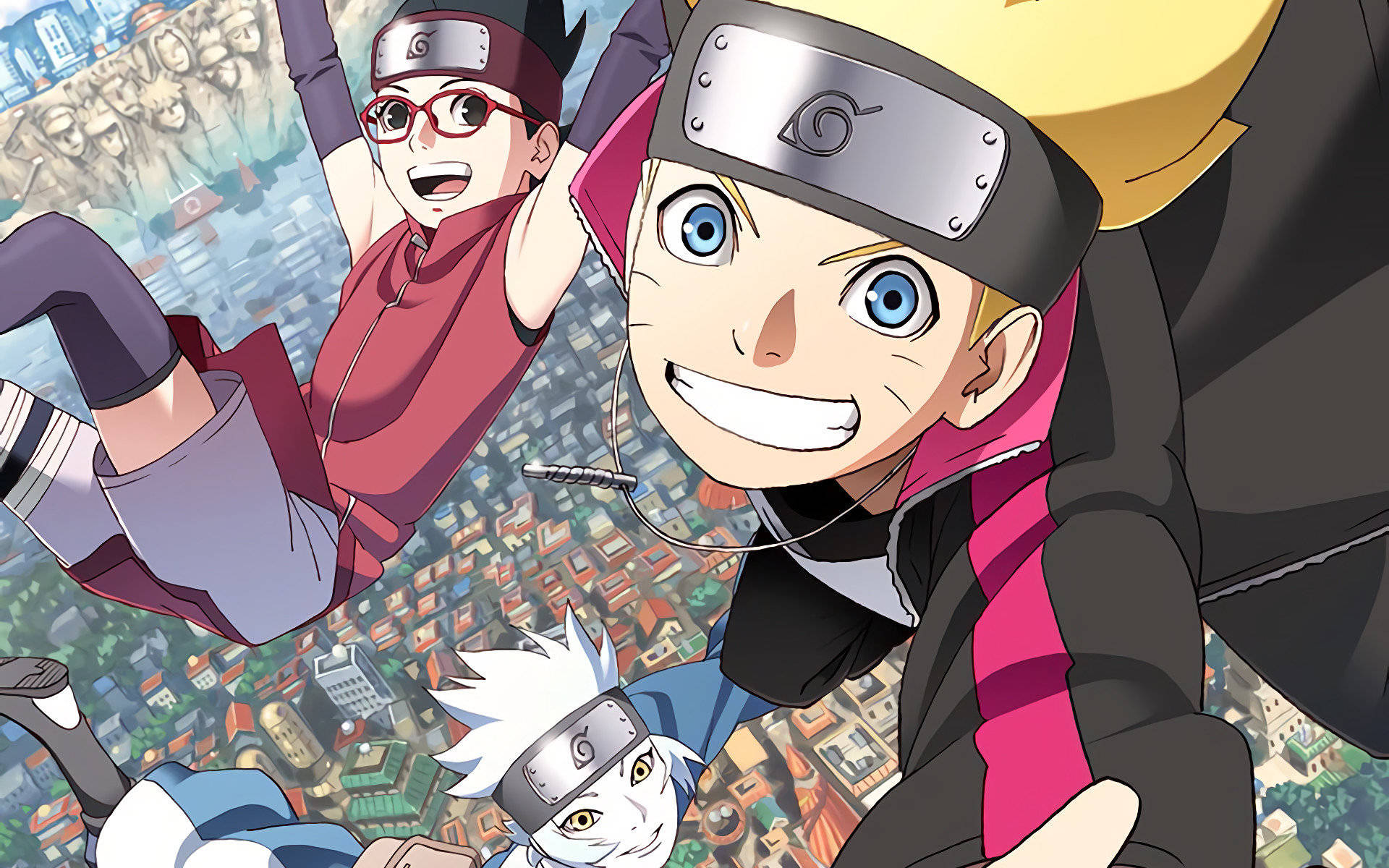 A Glance at Youth - Boruto and Friends Wallpaper