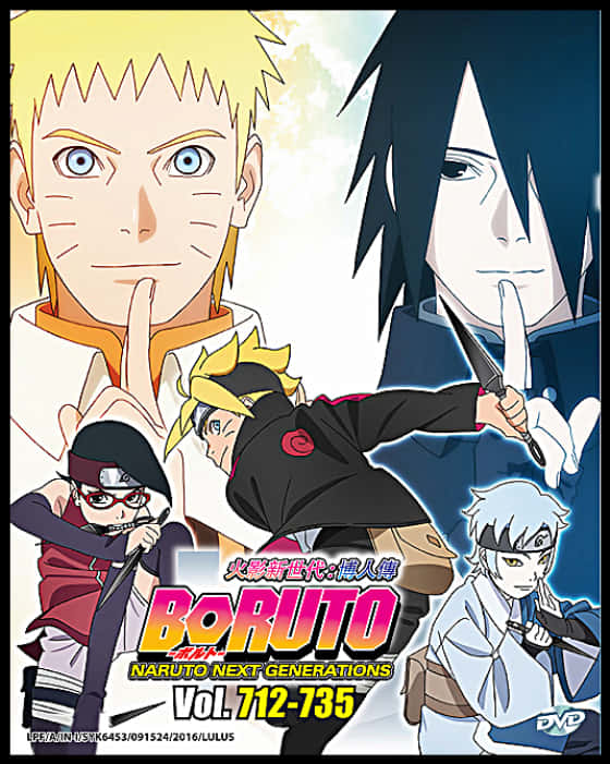 Boruto Naruto Generations D V D Cover PNG