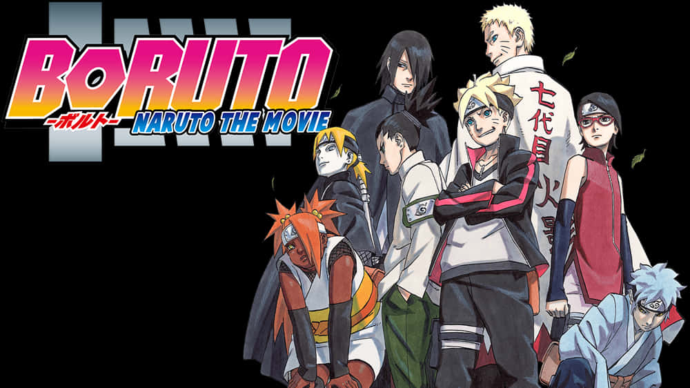 Boruto Naruto The Movie Promotional Art PNG