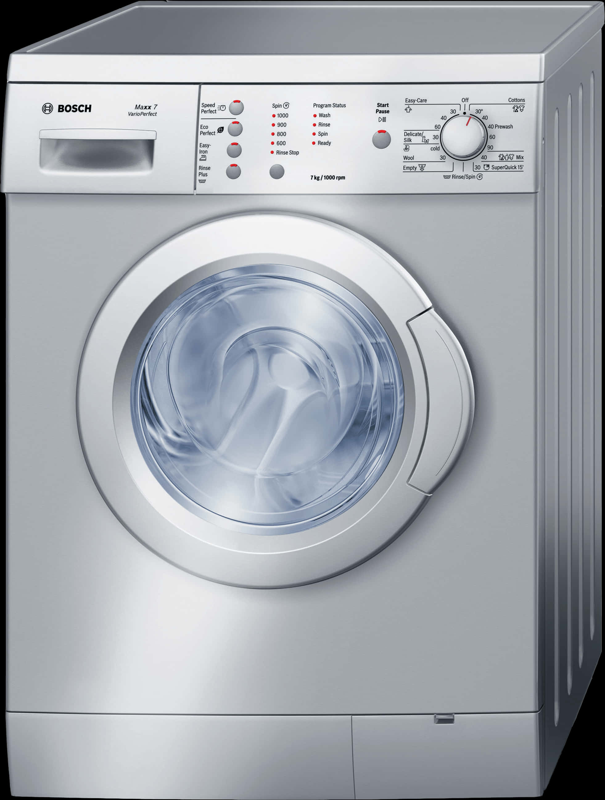 Bosch Front Load Washing Machine PNG