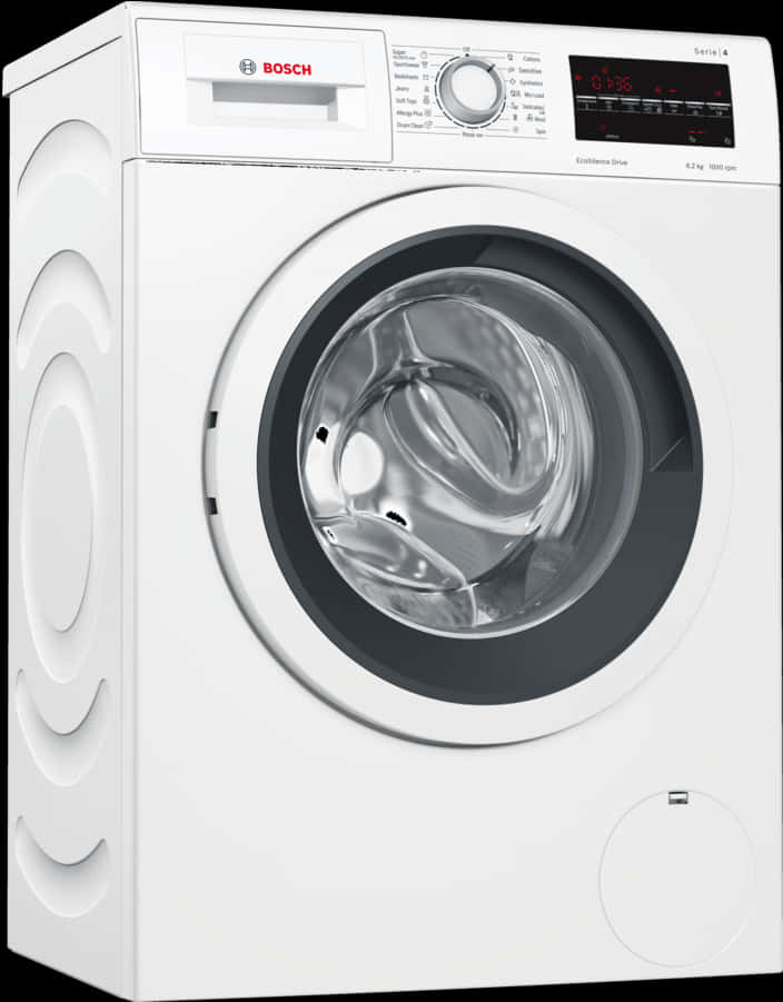 Bosch Front Load Washing Machine PNG