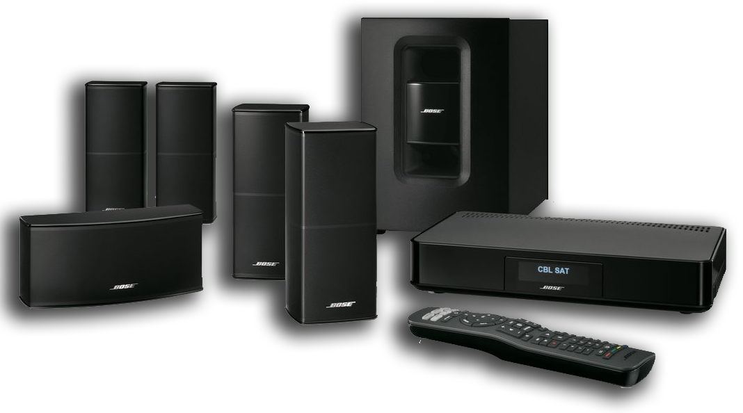 Bose Home Theater Speaker System PNG