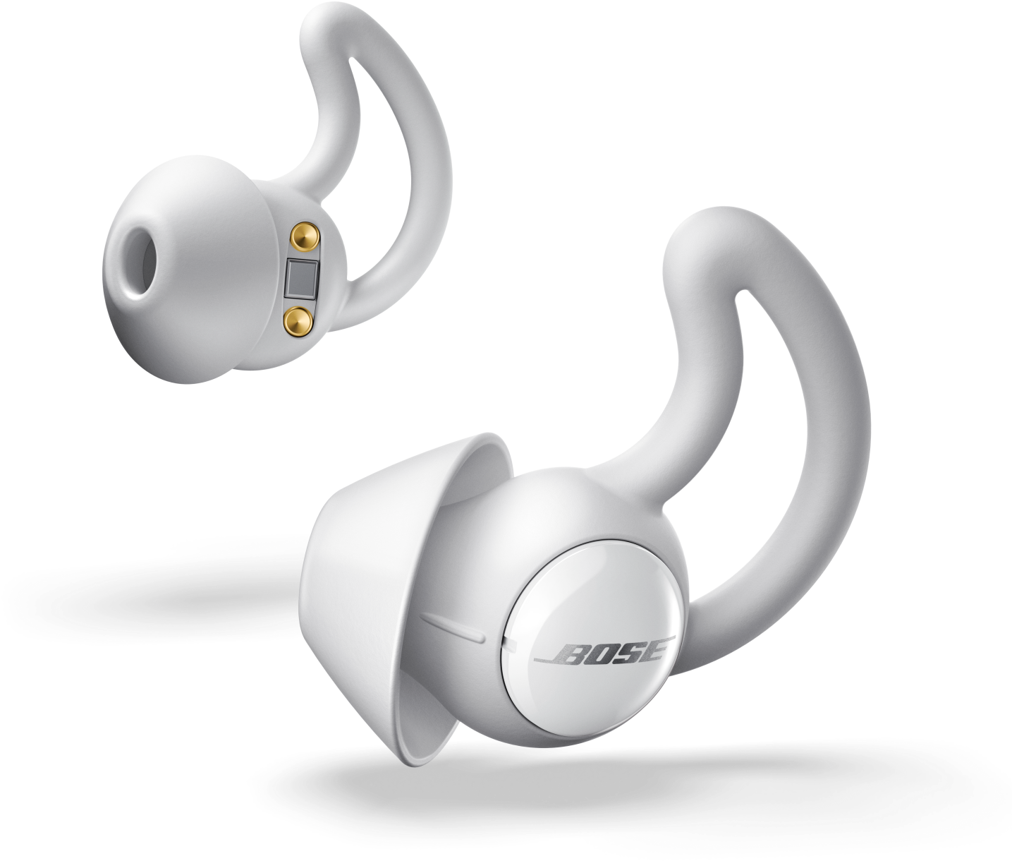 Bose Sport Earbuds White PNG