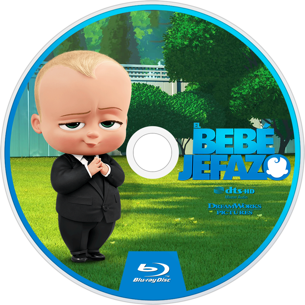Boss Baby Blu Ray Cover Art PNG
