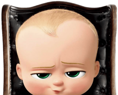 Boss Baby Character Portrait PNG