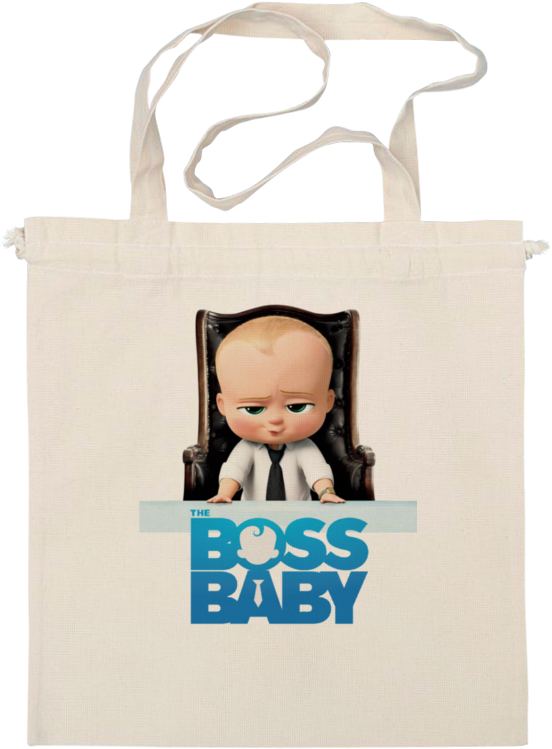Boss Baby Tote Bag Design PNG