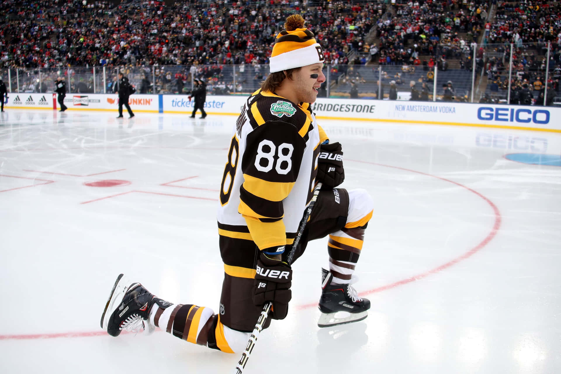 Unite the Pack and Go For Gold with the Boston Bruins