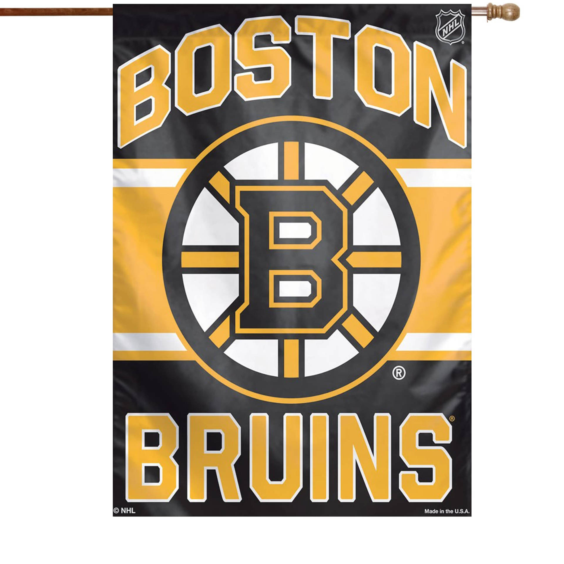 Boston Bruins Logo Banner Wallpaper