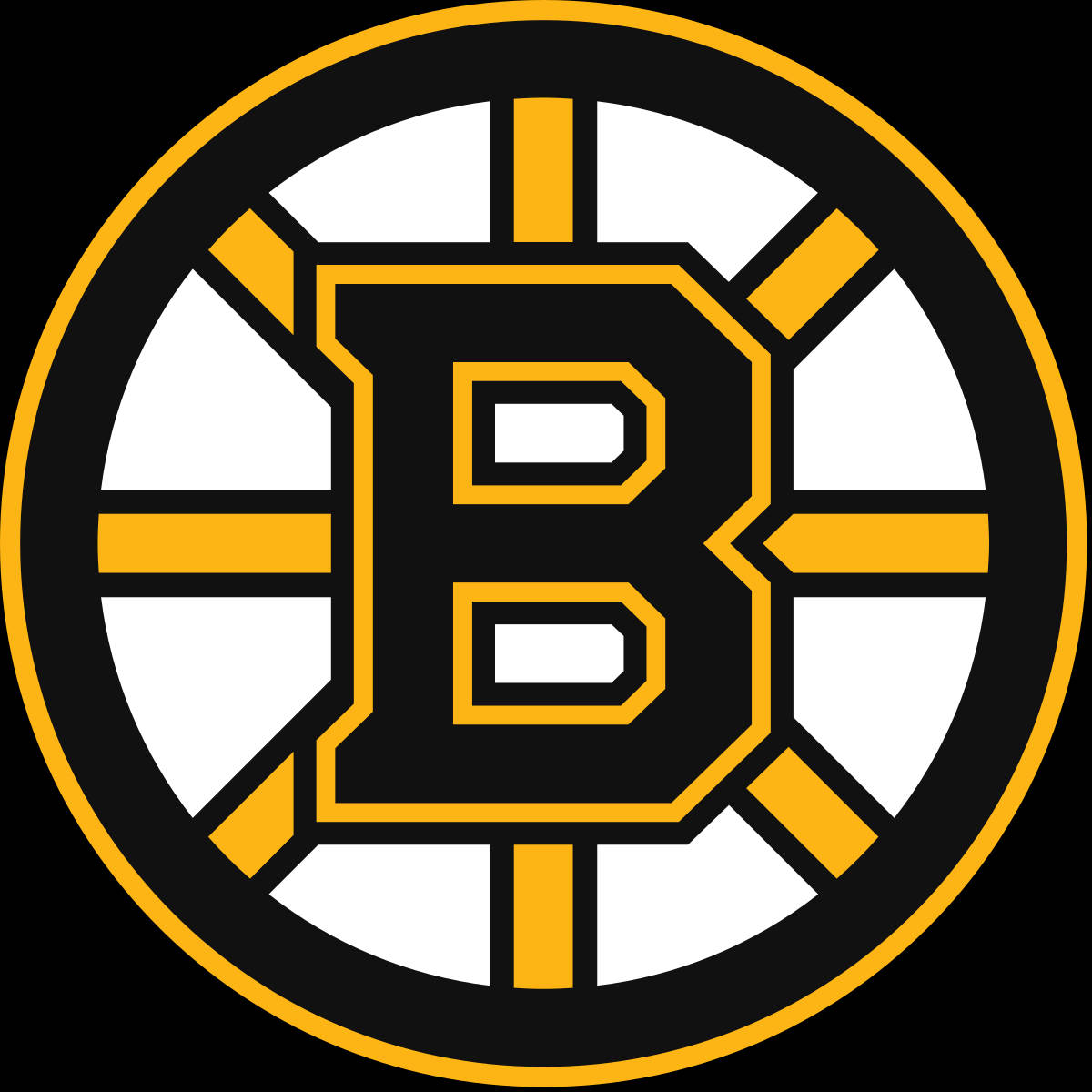 Det officielle logo for Boston Bruins Wallpaper