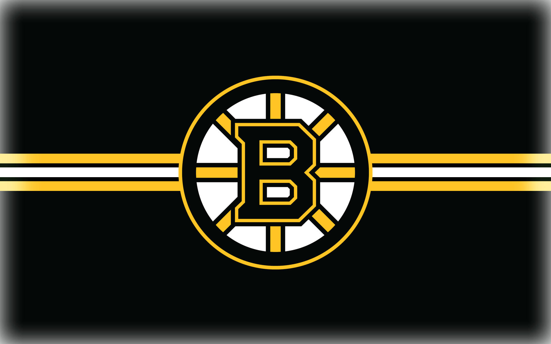 Boston Bruins White Yellow Black Wallpaper