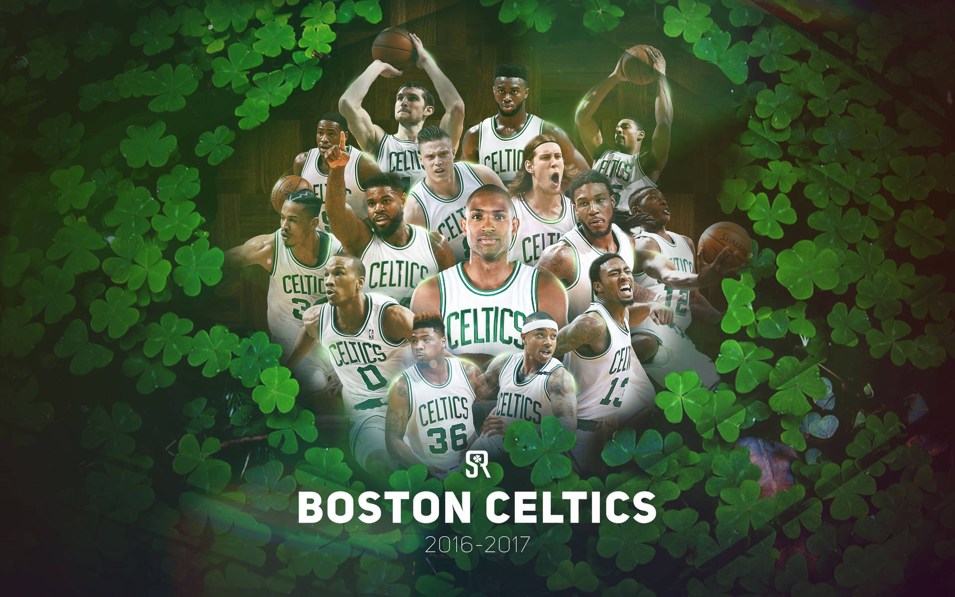 Boston Celtics 2016 - 2017 Team Wallpaper